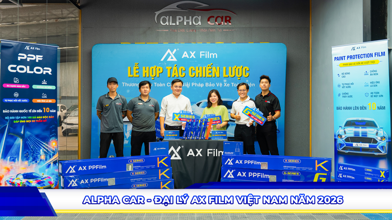 Alpha Car - Đại Lý AX Film Việt Nam năm 2026